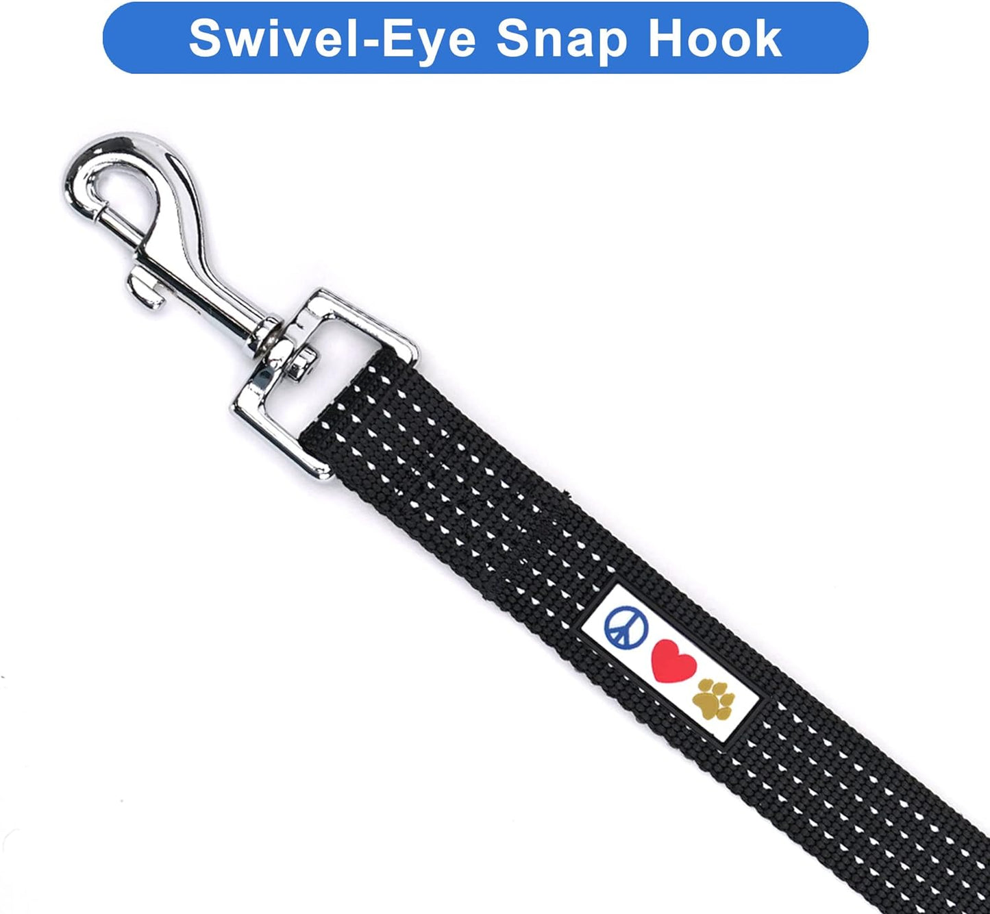 Reflective Extra Small/Small 6 Ft Dog Leash - Ideal for Puppies and Small Breeds, Matching Collar and Harness Available Separately